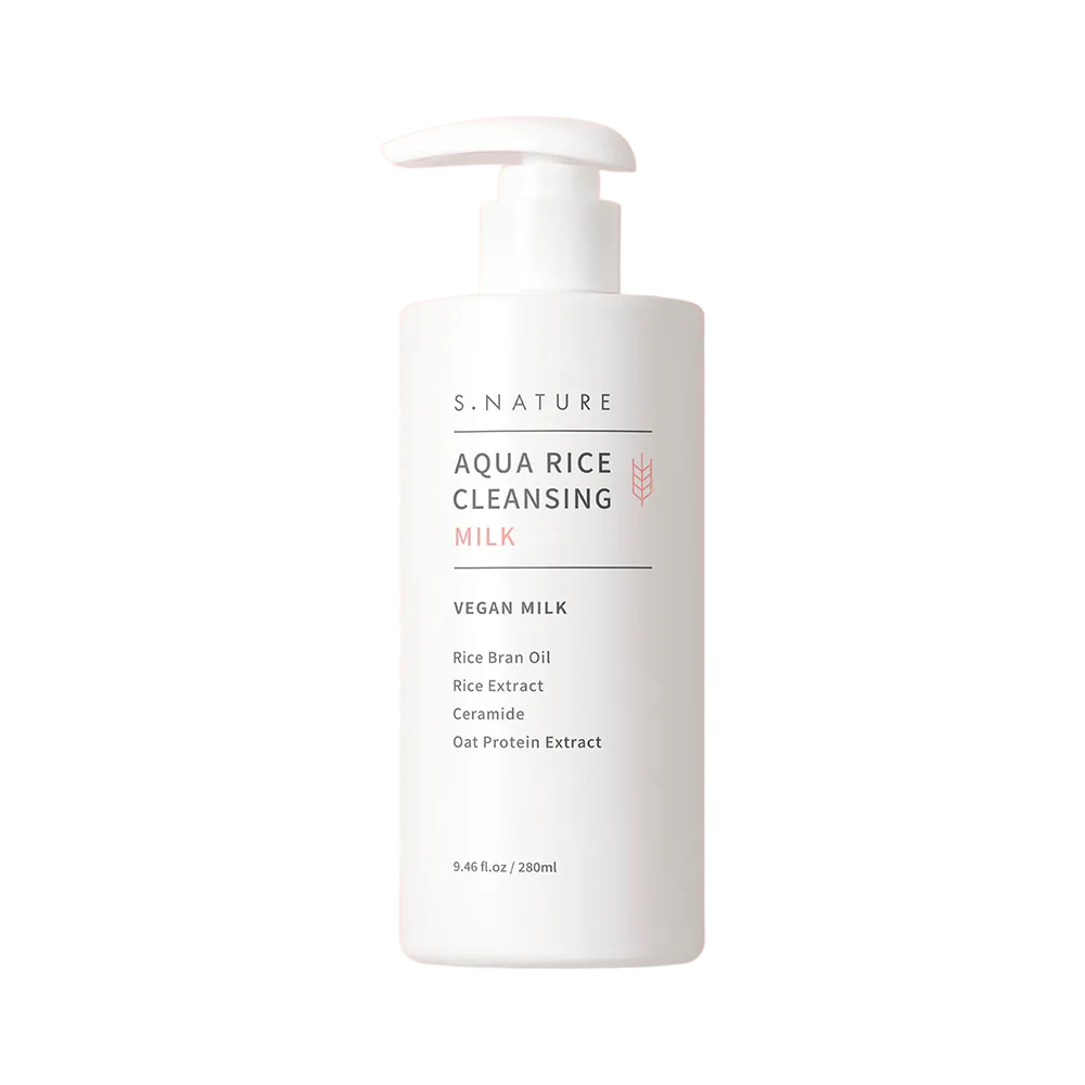 아쿠아 라이스 클렌징밀크